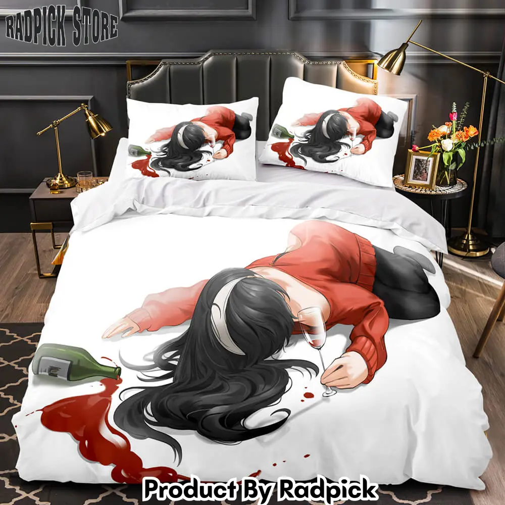 Spy x family bedding set quilt duvet cover bed sheet for room decoration  rp0429426